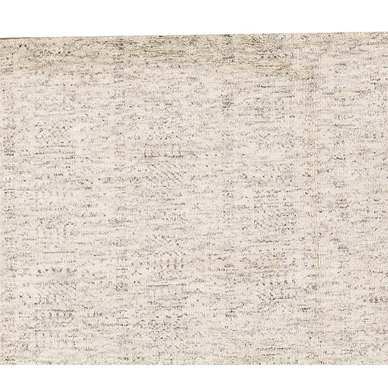Wool Area Rug in Beige, Rectangle 12' x 14'10"