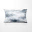 Coussin décoratif abstrait - coussin gris ardoise-125945767
