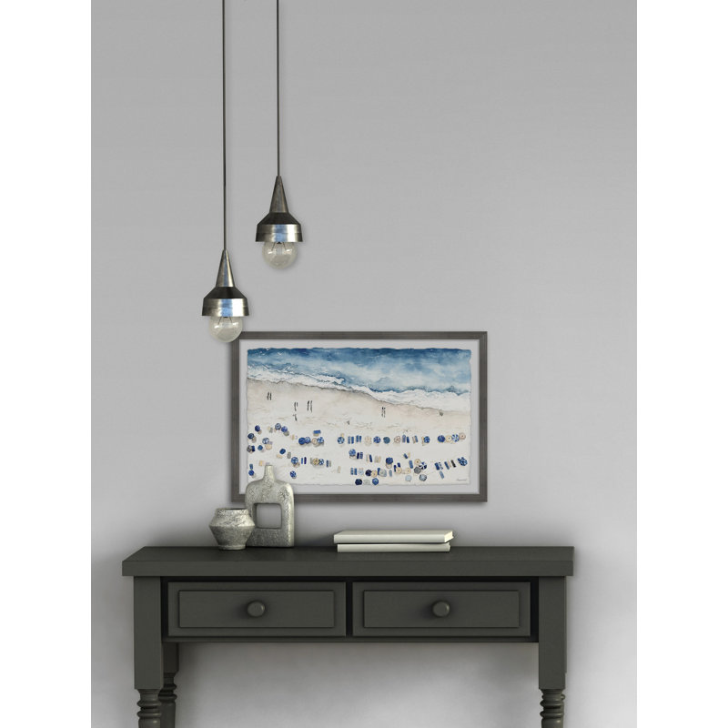 Beach Paradise - Single Picture Frame Painting, 38 cm H x 45 cm W