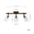 Baskin 24'' 3 -Light Fixed Track Track Kit with Dimmable