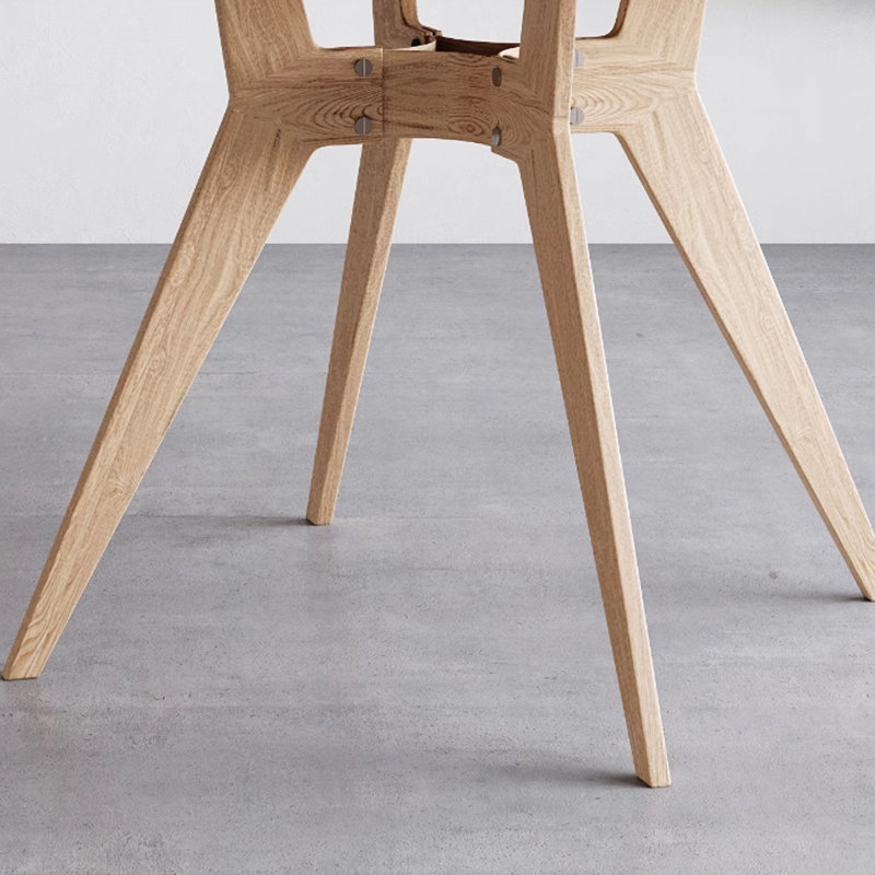 Cream Style Sintered Stone Modern Round Table Round Dining Set, 29.53"H x 47.25"L x 47.25"W