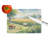 Cows by the Cornfield Glass Cutting Board