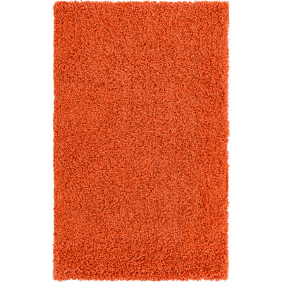 Tapis orange Renesha