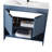 36'' Single Bathroom Vanity with Vitreous China Top-1004865587