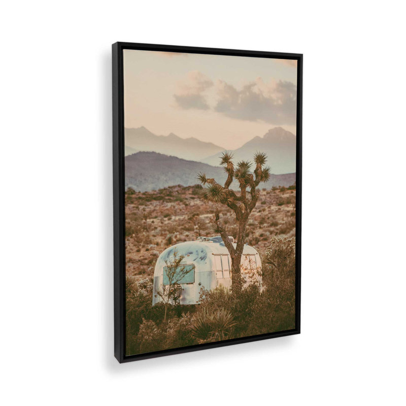 Marble Canyon, reproduction d'art sur toile, 12 po x 18 po, Cadre flottant noir satiné