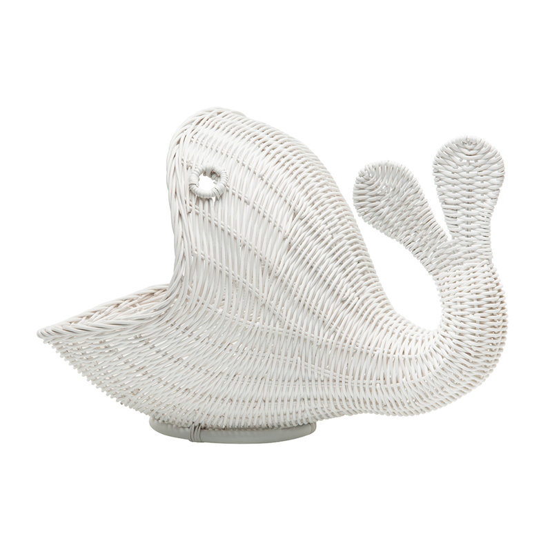 Panier De Rangement En Osier De Baleine