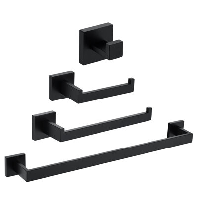 4 - Piece Bathroom Hardware Set
