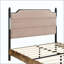 Structure de lit, tête de lit tapissier avec lumières DEL rechargeables et tactiles, rangement sous le lit, aucun sommier nécessaire-1459295604