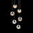 Grapes 6 - Light LED Cluster Pendant-14262539-14262541-87058779