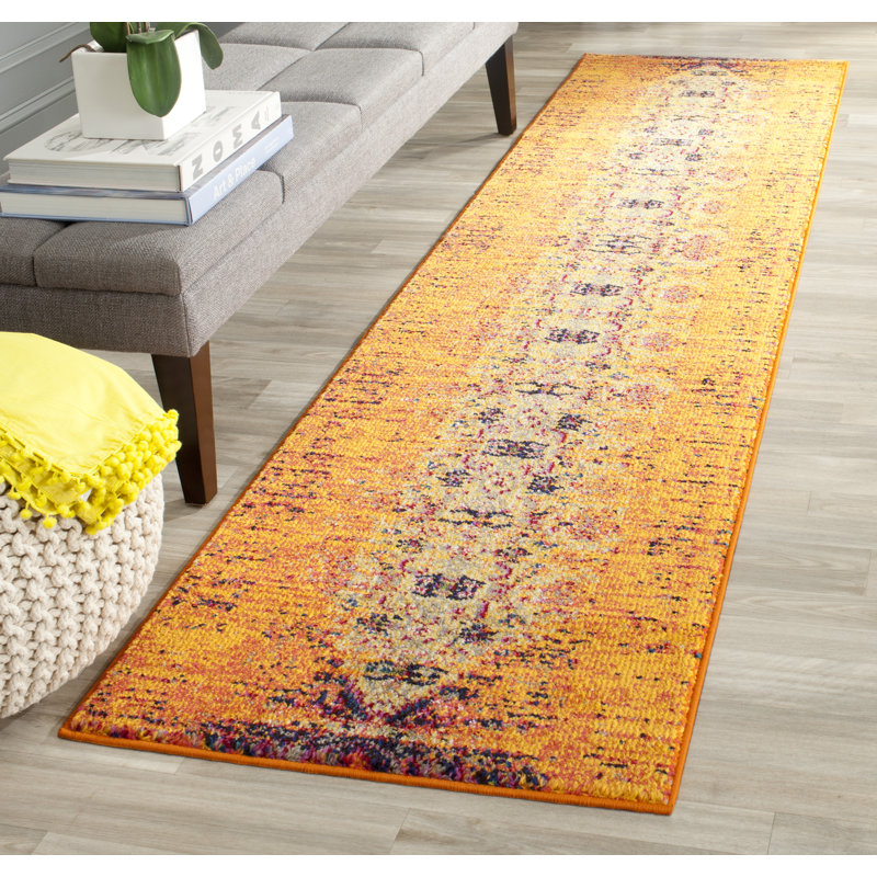 McMullen Abstract Area Rug, Runner 66 x 183 cm