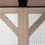 Outdoor Catio de TRIXIE ‑ enclos pour chat de type maisonnette avec toit, grand parc pour courir et plateformes