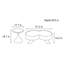 Ensemble de tables basses en granit italien