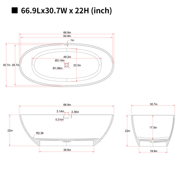 Dimensions du produit