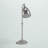 Pharmacy Table Lamp Brushed Steel 19.5" H Adjustable Height-16394051
