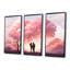 «Pink Romantic Couple Love Dream», art mural paysage romantique-207047290-207047288
