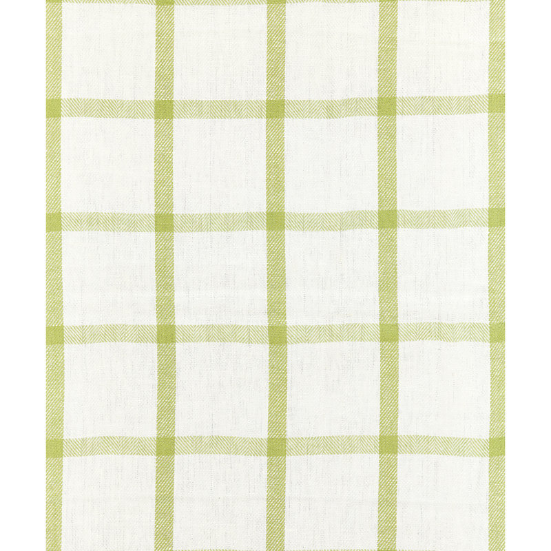 Tissu à carreaux Chatham Wilton, Thé vert