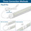 Bande lumineuse DEL 8 pi