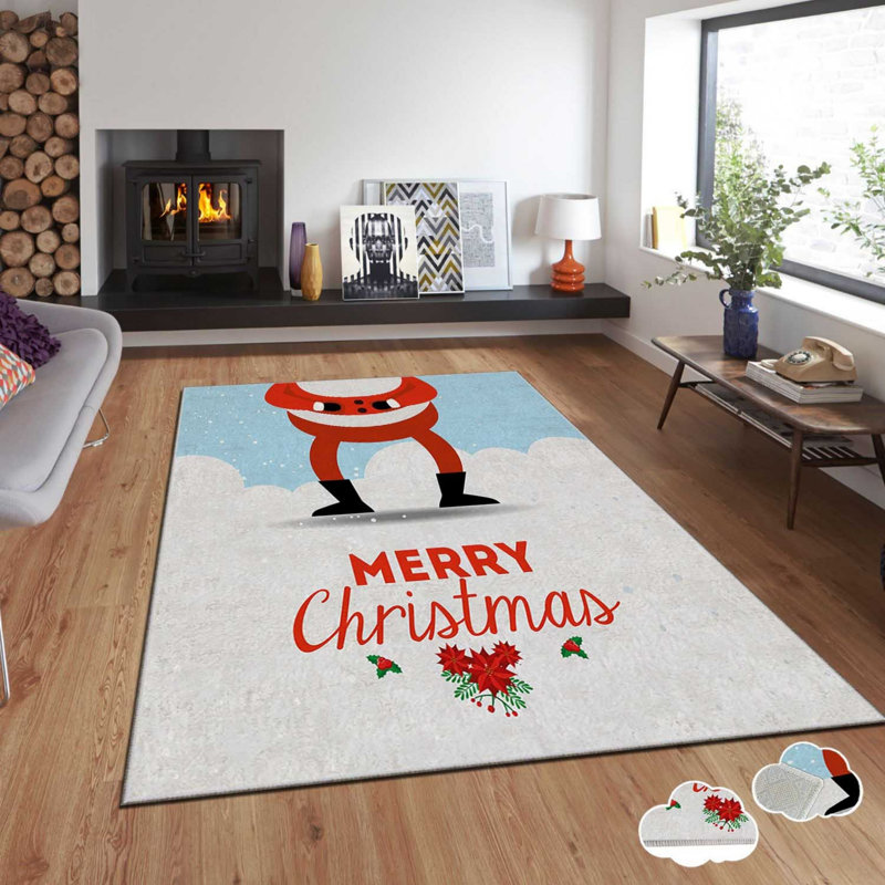 Luxurious Carpet (5.9 x 9.2 ft), 100% Polyester, 740 g/m² | Non-Slip Dot Underside with Laminated Sponge | Easy Clean Velvet Fabric, Digital Printing, 0.08 in Pile Height | Perfect for Living Room & Bedroom Decor