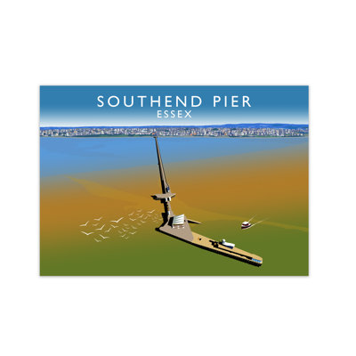Southend Pier Essex by Richard O'Neill - Print