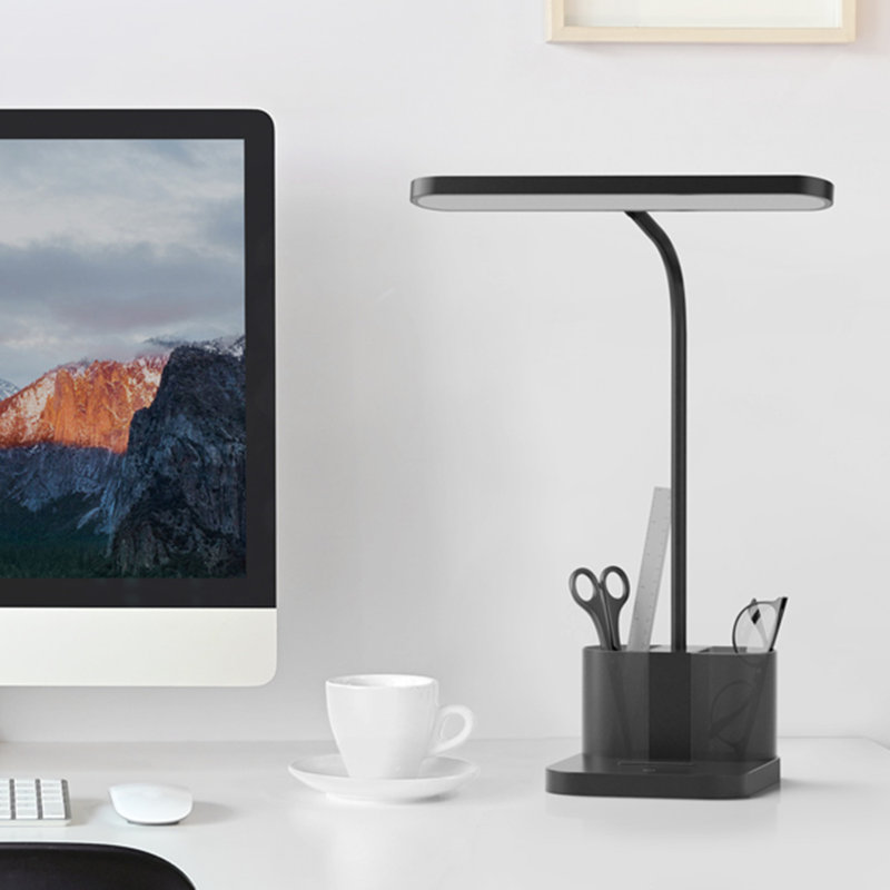 Lampe de bureau réglable Clodomiro pour bureau à domicile