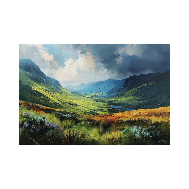 Connemara Fields X - impression d'art mural