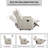 59.8" Wide Modern Chenille Upholstered Manual Reclining Loveseat Sofa-760181673