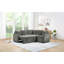 Canapé modulaire Canapé-lit modulaire en L de L 81,9 po avec canapé-lit et compartiment de rangement dissimulé pour le salon-1385510569