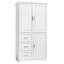 Armoire de rangement haute et large avec portes, armoire d'entrée-688867242