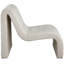 Chaise d'appoint 26,5 po en velours capitonné-88357481