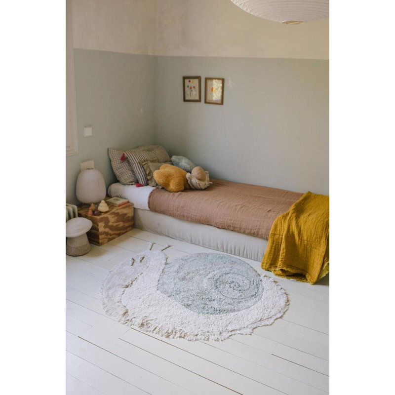 Tapis rectangulaire en coton tissé à la main Animal Rugs