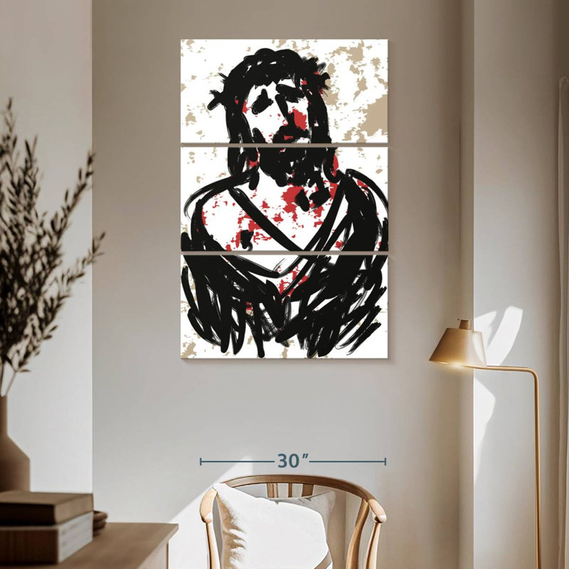 Ecce Homo, 65" H x 42" W