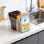 Bacs de rangement en plastique transparent avec couvercles, contenants de rangement empilables pour réfrigérateur et armoire de cuisine