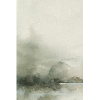 Heavy Fog I - Wrapped Canvas Painting