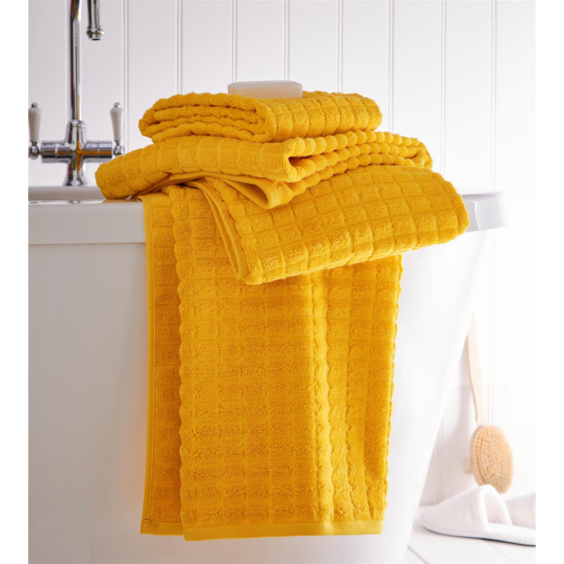 Friedrika Plush Ribbed Mulit-Size Set, Yellow