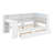 Corner Bed Frame With Storage Shelves,  Daybed With Drawers, Charging Station And LED Light-857584775-857584772