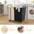 Large Rolling Laundry Hamper with Wheels-105503788
