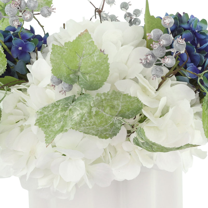 Hydrangea and Berry Arrangement