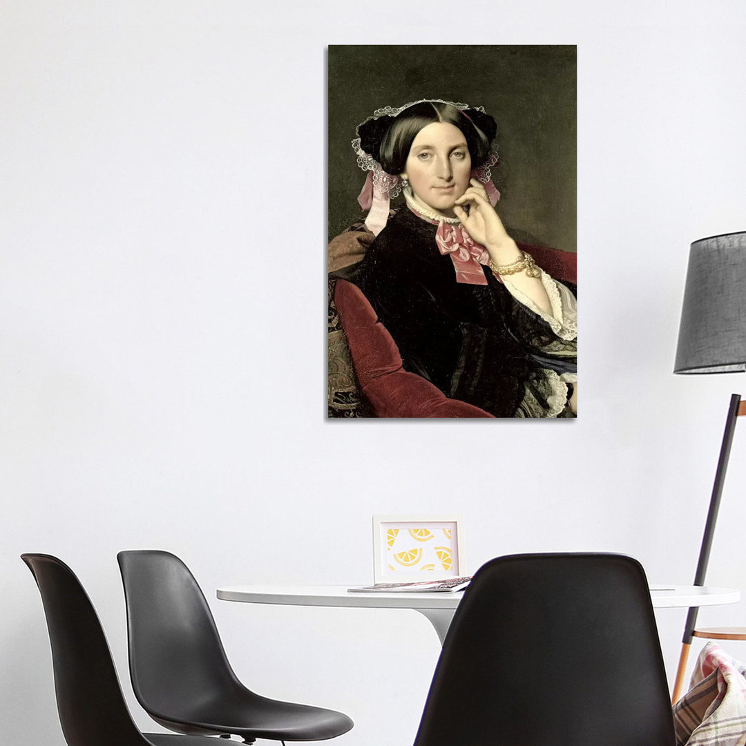 Madame Gonse by Jean-Auguste-Dominique Ingres - Wrapped Canvas Painting