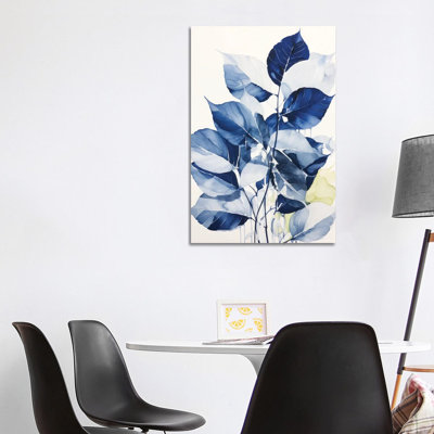 Blue Leaves I - Wall Art Print