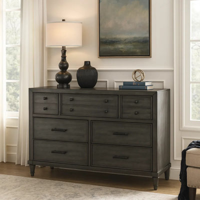 Commode 7 tiroirs H 58 po Hailee