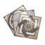 Aleydis Limestone Spanish Glossy 3D Sticker Tile 15.24cm x 15.24cm