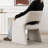 19" Seat Height Upholstered Fabric Dining Armchair-636949811