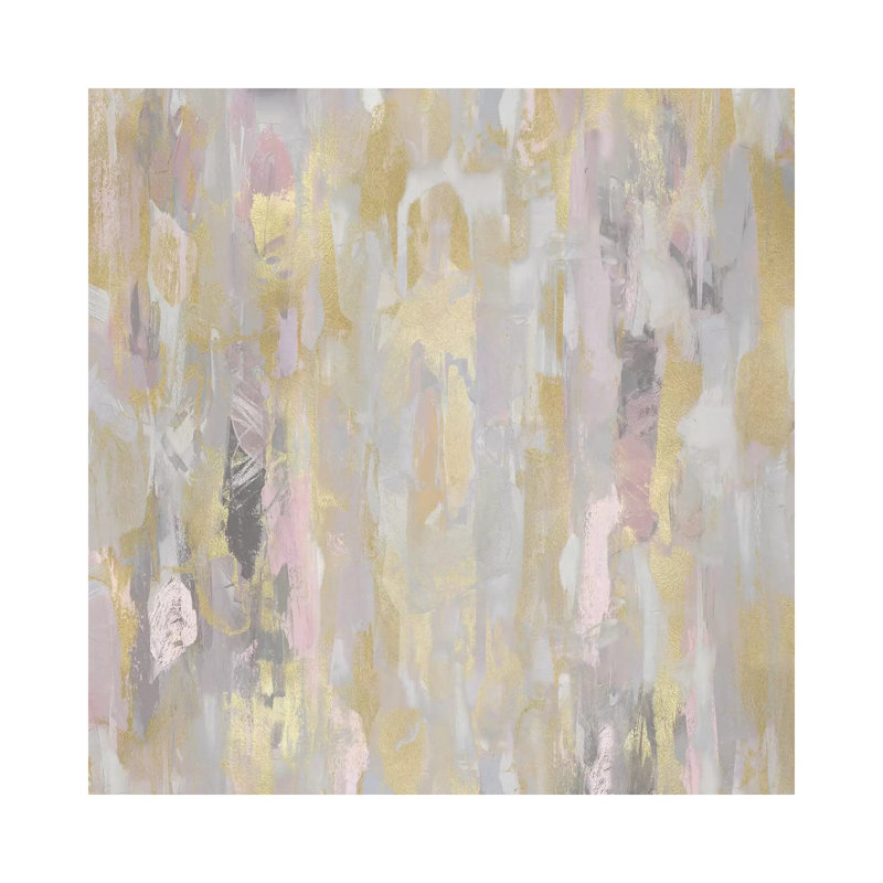Reveal Pink Blush I by Jennifer Martin - Wrapped Canvas Painting, 30.48cm H x 30.48cm W x 1.905cm D