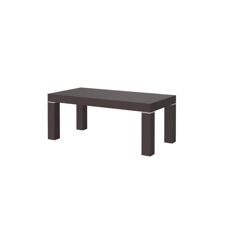 Ranyia Four Leg Coffee Table, Brown