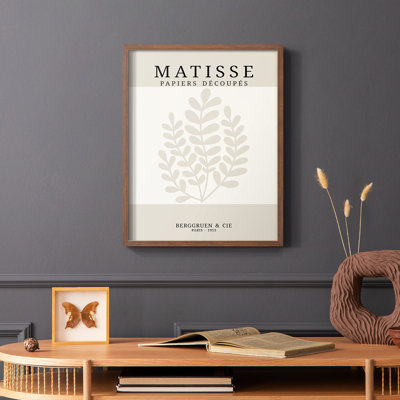 Matisse CDXVI, reproduction encadrée - bois massif