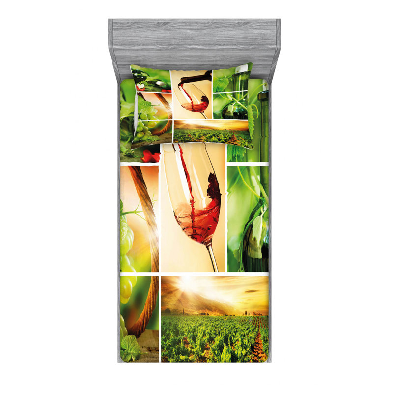 Microfiber Sheet Set, Twin XL Sheet Set with Fitted Sheet