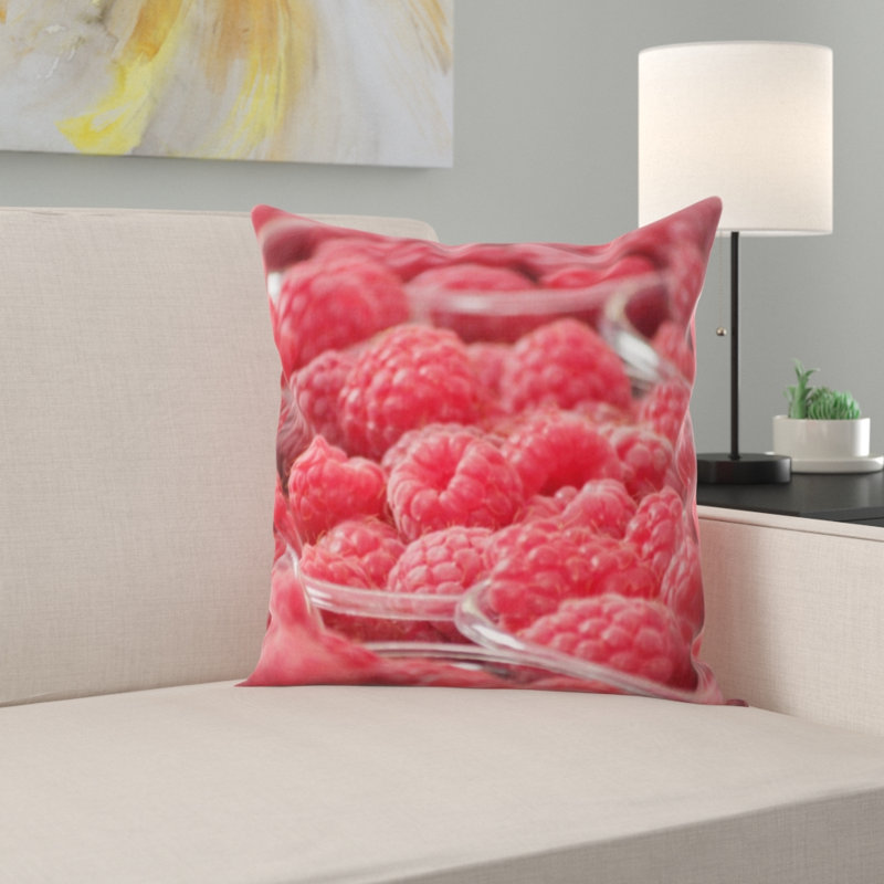 Coussin raspberries