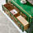 Hand-Painted Emerald Green 3-Drawer Accent Chest