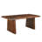 Chaliyah 6 - Person Solid Wood Solid Wood Top Double Pedestal Dining Set-99316138