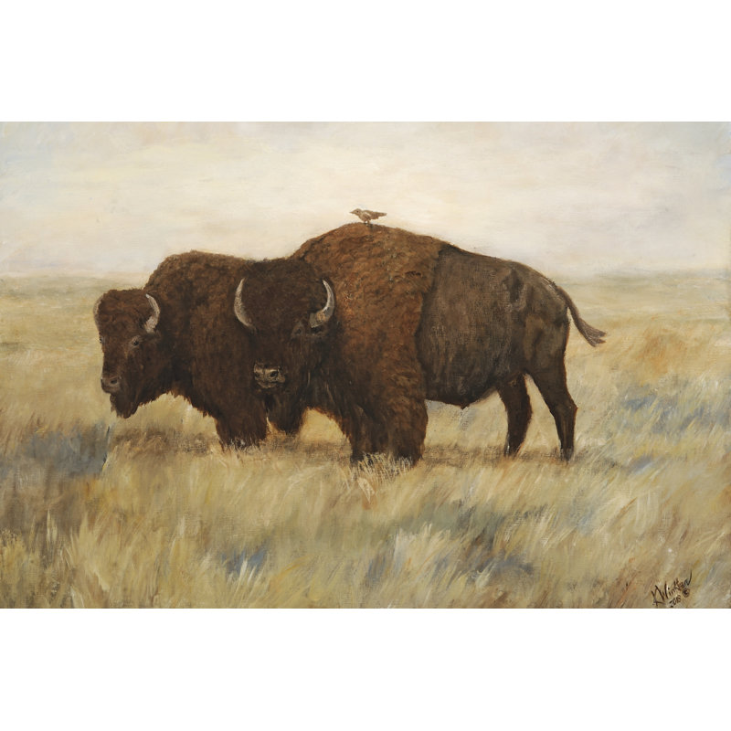 Hitchhiker II by Kathy Winkler - Wrapped Canvas Painting, 61cm H x 91cm W
